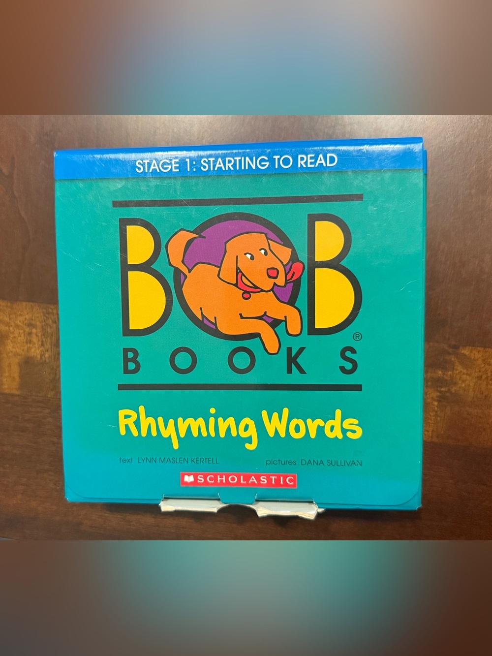 Scholastic Bob Books Rhyming Words - Teal/Yellow/Orange
